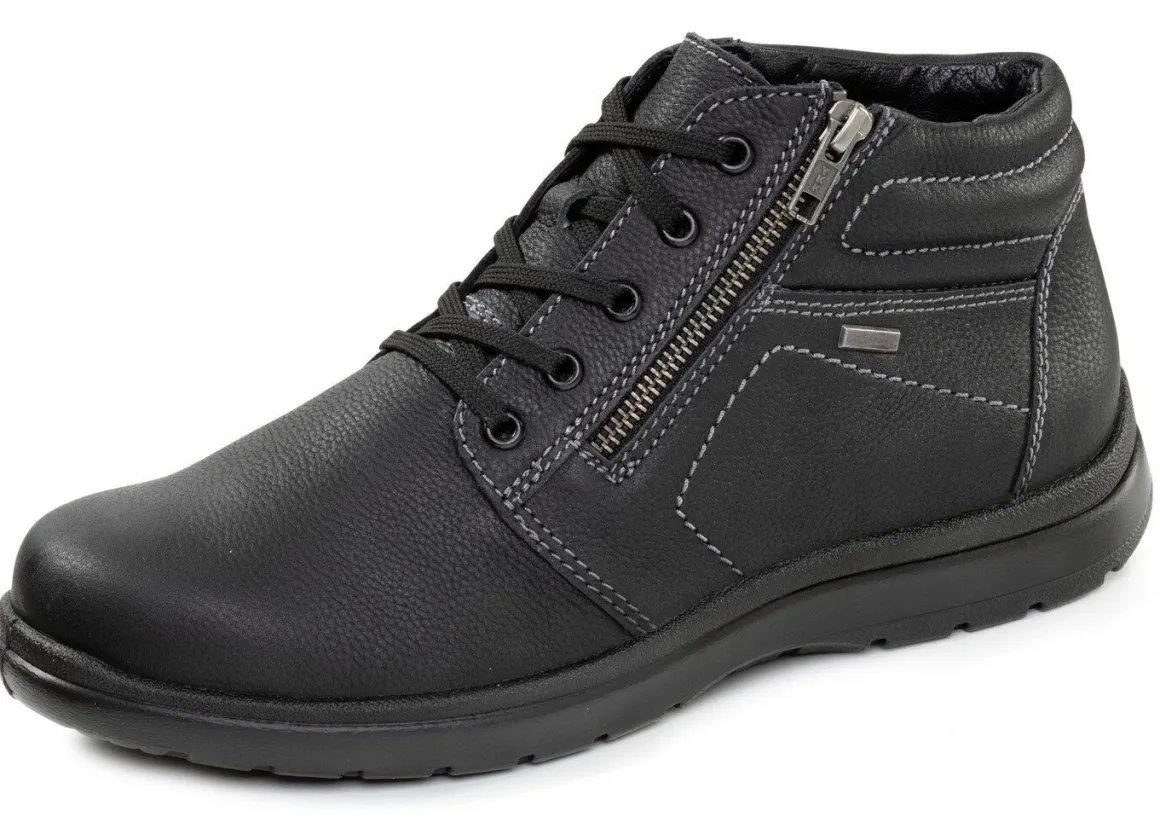 GINO GALANTE, gefütterte Herren-Boots, Winterschuhe, Weite H, mit Reißverschluss