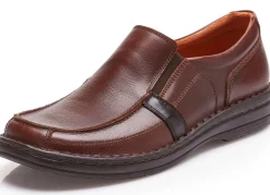 GINO GALANTE, klassische Herren-Slipper, mit herausnehmbarem Fußbett