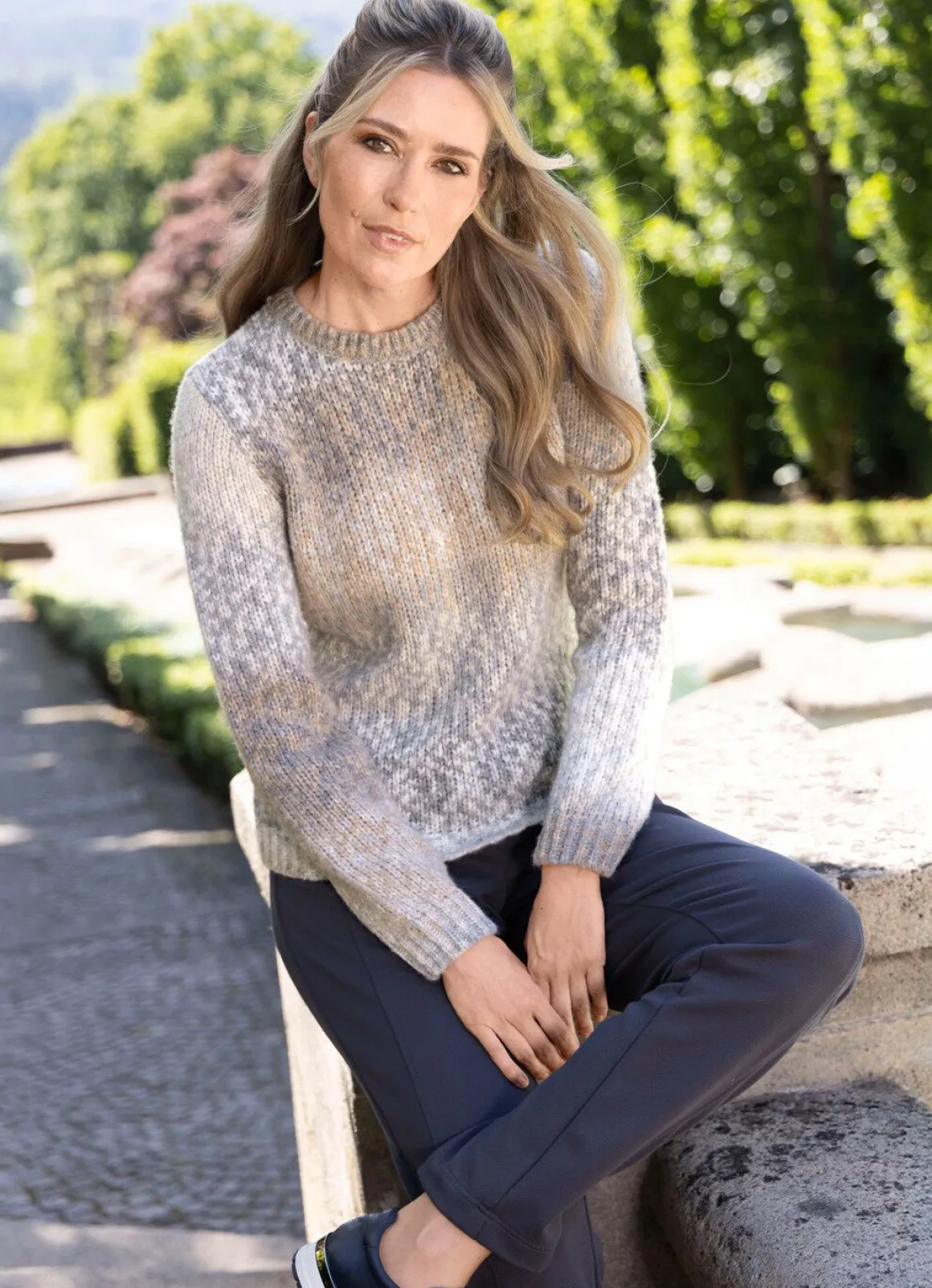 Grobstrick Pullover