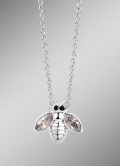 Halskette Biene mit Swarovski®-Kristallen