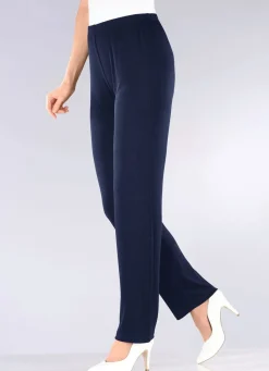 Hose mit edlem Glanz in Extra-Kurzgrößen