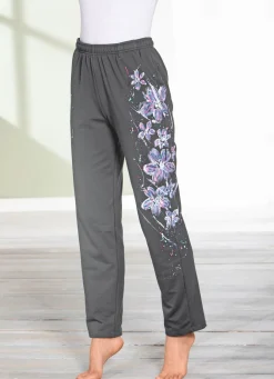 Hose mit tollem Floral Dessin