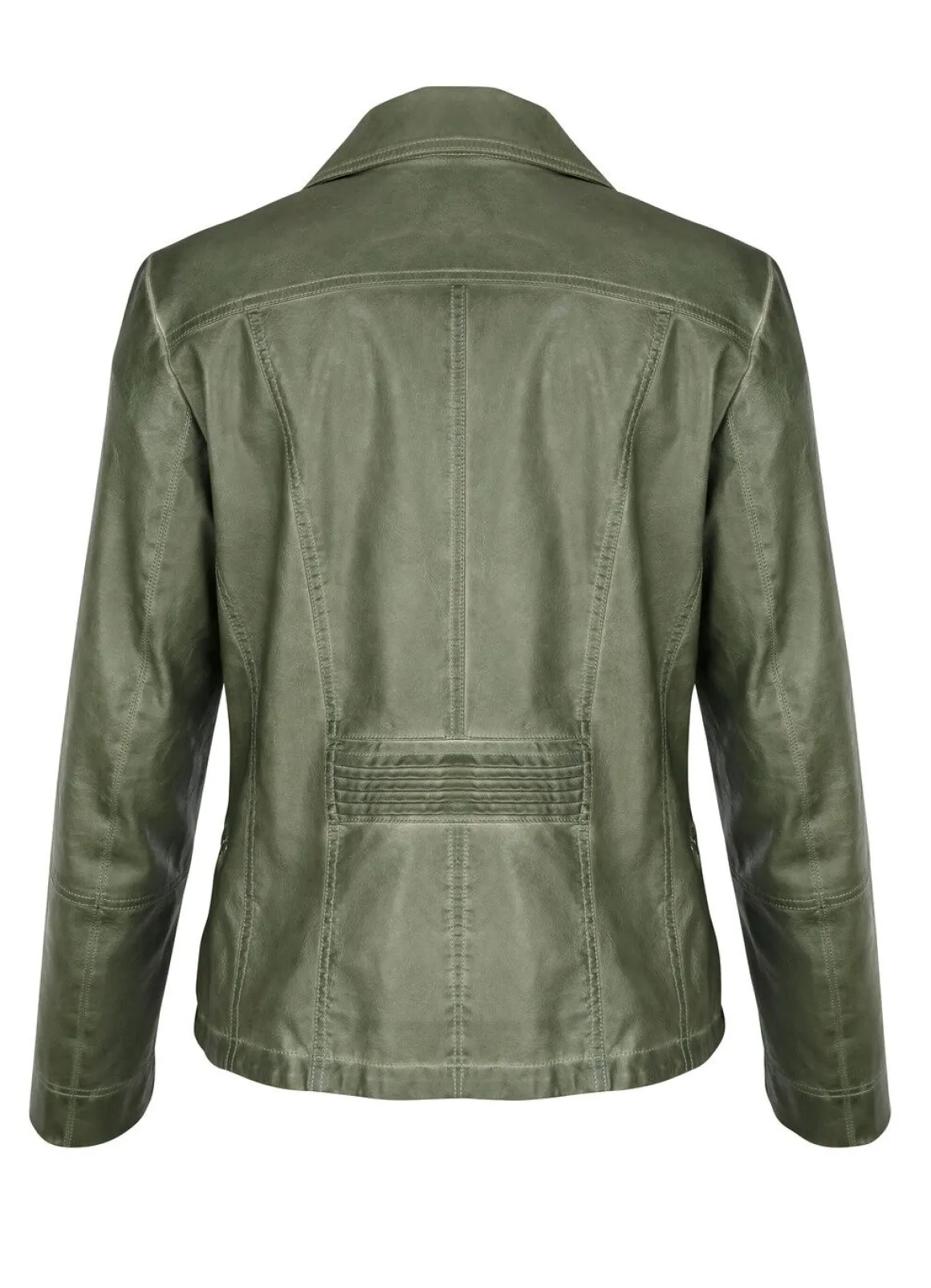 Jacke aus Lederimitat