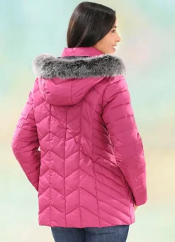Jacke mit abnehmbarer Kapuze