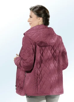 Jacke mit abnehmbarer Kapuze