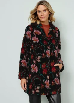 Jacke mit Floralprint