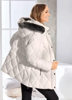 Jacke mit Reißverschluss an den Seitenschlitzen