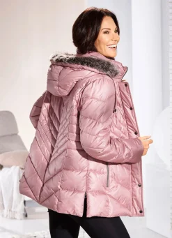 Jacke mit Reißverschluss an den Seitenschlitzen