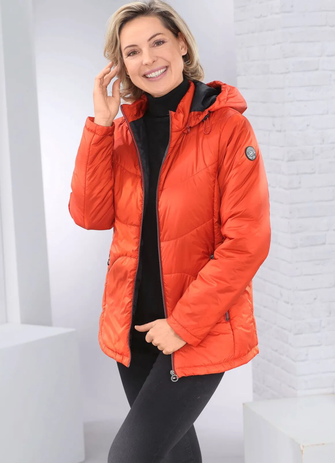 Jacke mit Reißverschlusstaschen