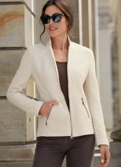 Jacke mit Schulterpolstern