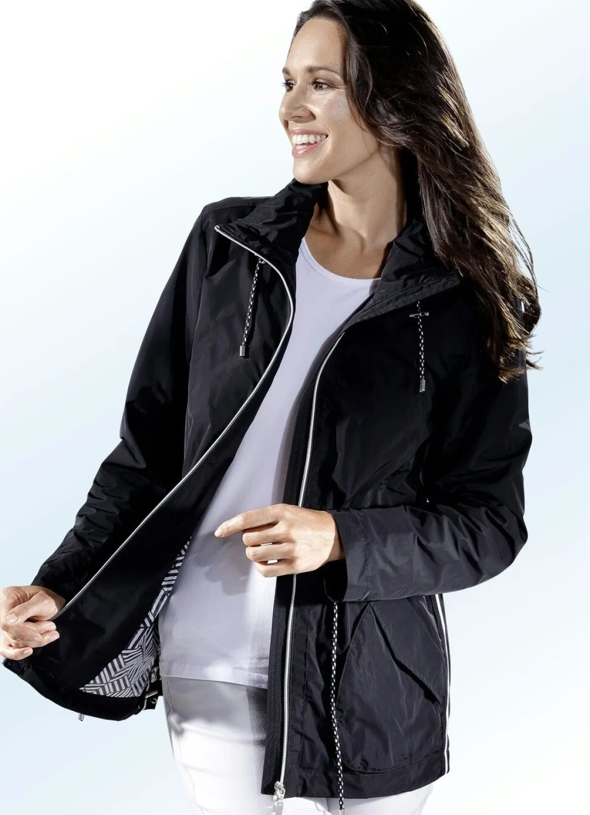 Jacke mit tollem Innenleben