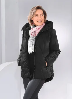 Jacke mit verlängertem Rückteil