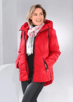 Jacke mit verlängertem Rückteil