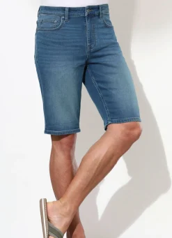 Jeans-Bermudas in 3 Farben