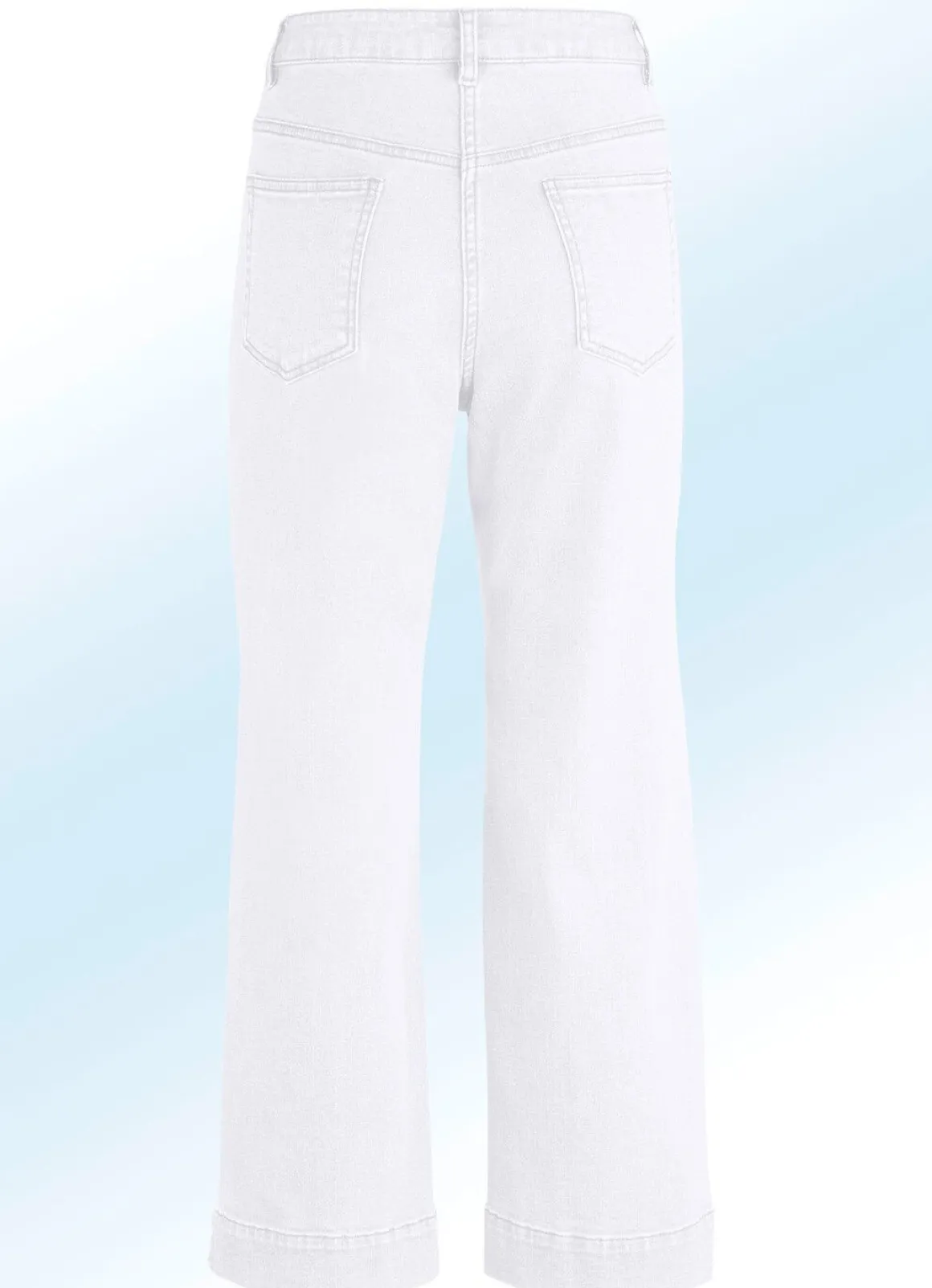 Jeans-Culotte in 5-Pocket-Form