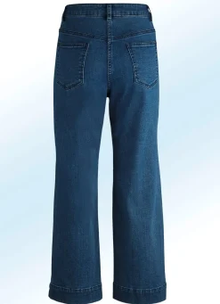 Jeans-Culotte in 5-Pocket-Form