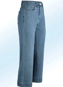 Jeans-Culotte in 5-Pocket-Form