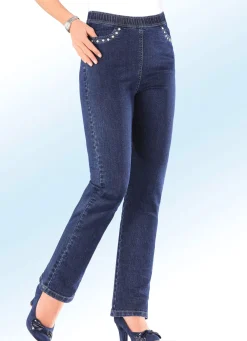 Jeans in komfortabler Schlupfform