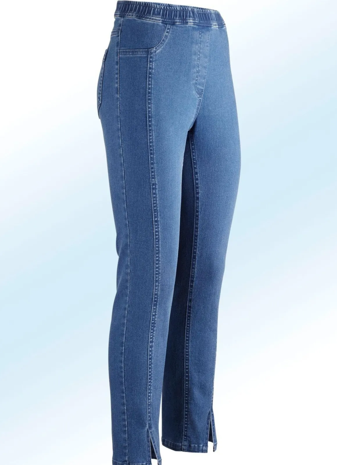 Jeans in Schlupfform