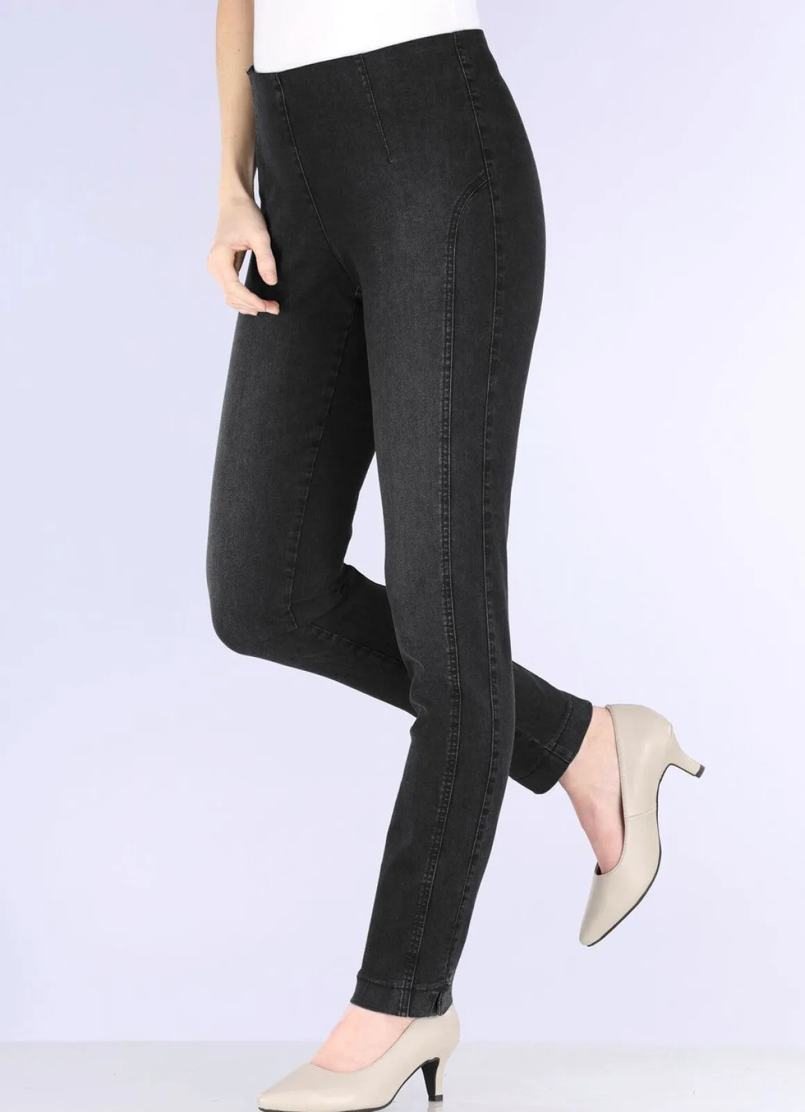 Jeans in Schlupfform