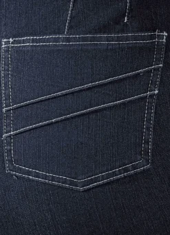 Jeans mit figurgünstiger Teilungsnaht