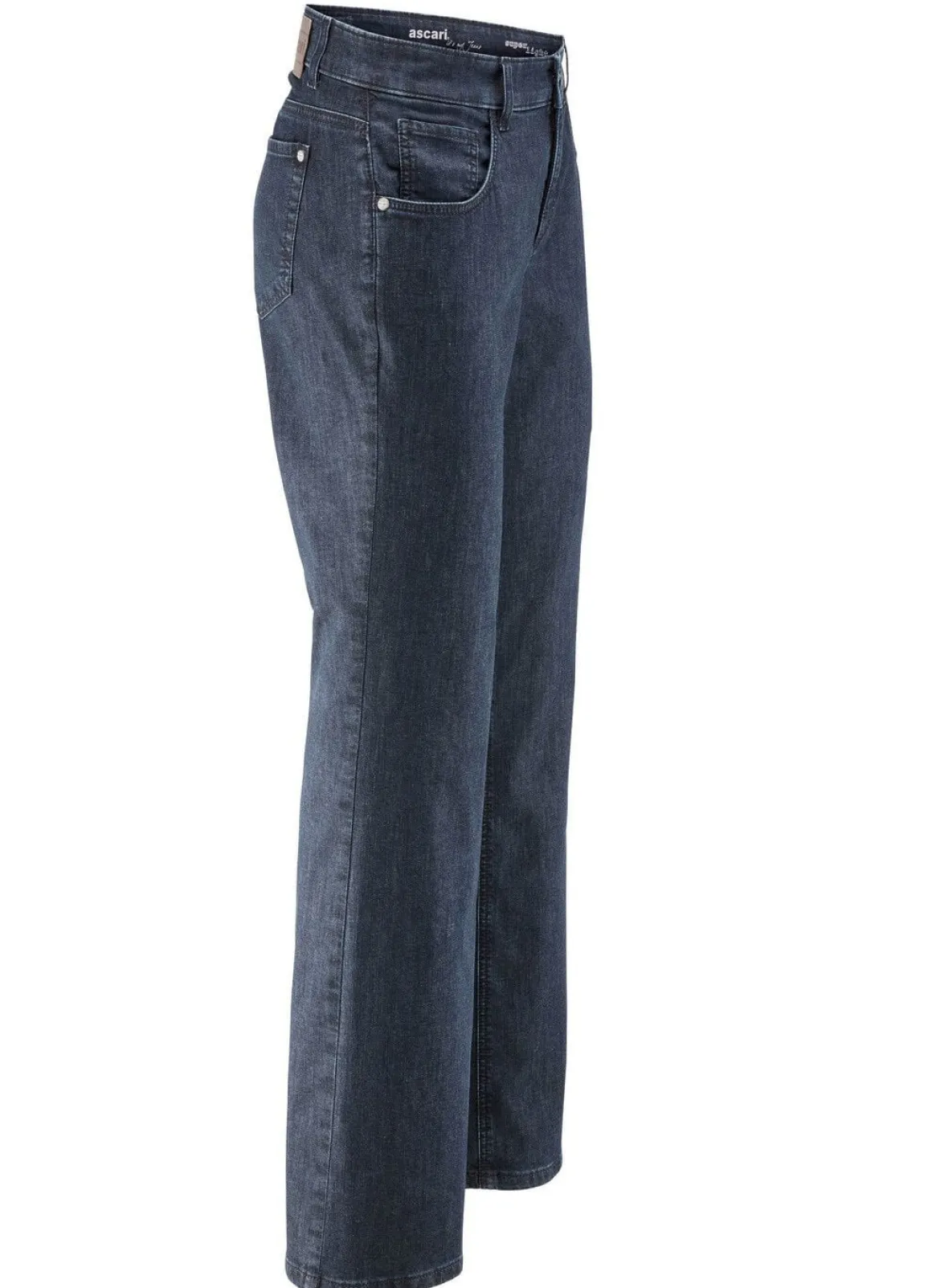 Jeans mit modisch weiterem Beinverlauf