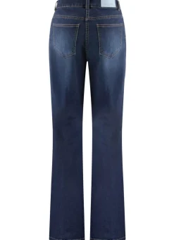 Jeans mit weiterem Beinverlauf