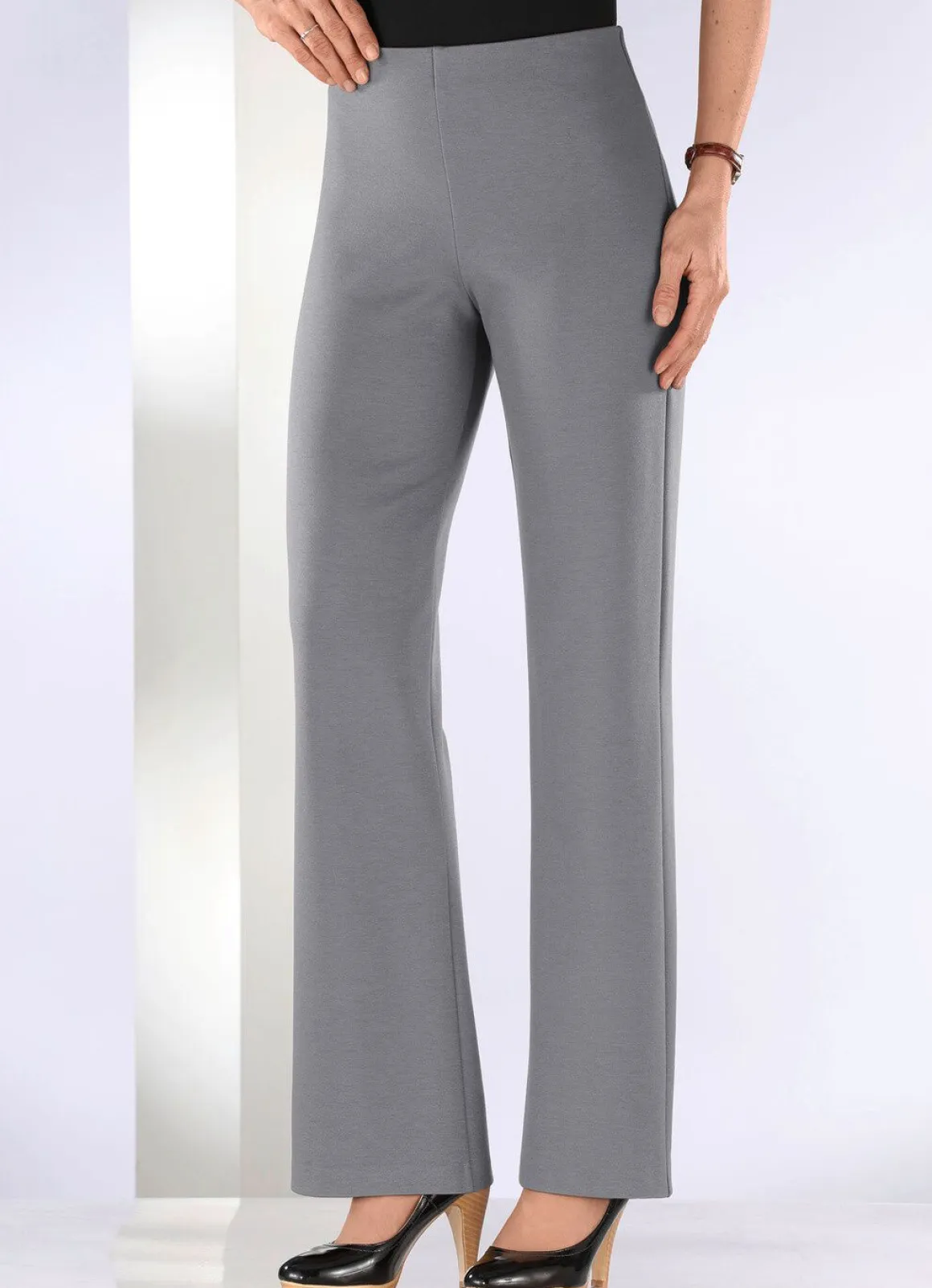 Jerseyhose mit ausgestellter Fußweite