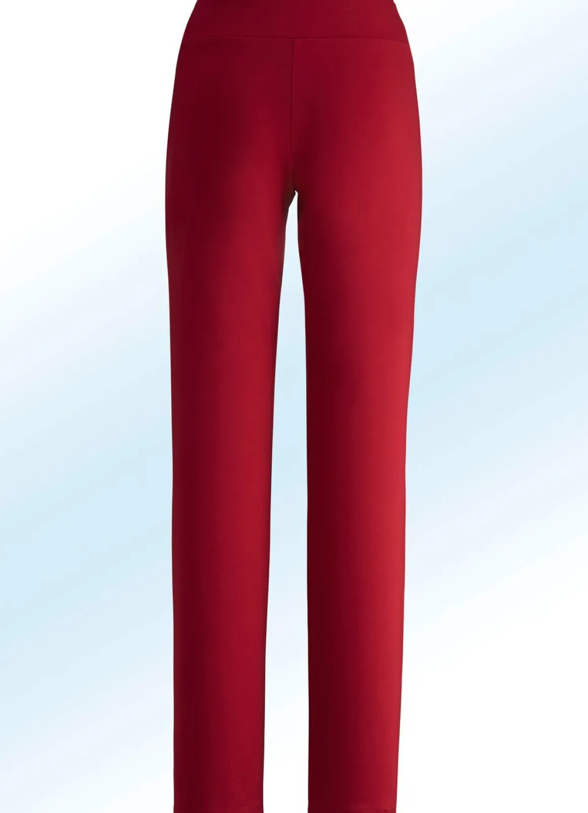 Jerseyhose mit höherem, elastischem Formbund