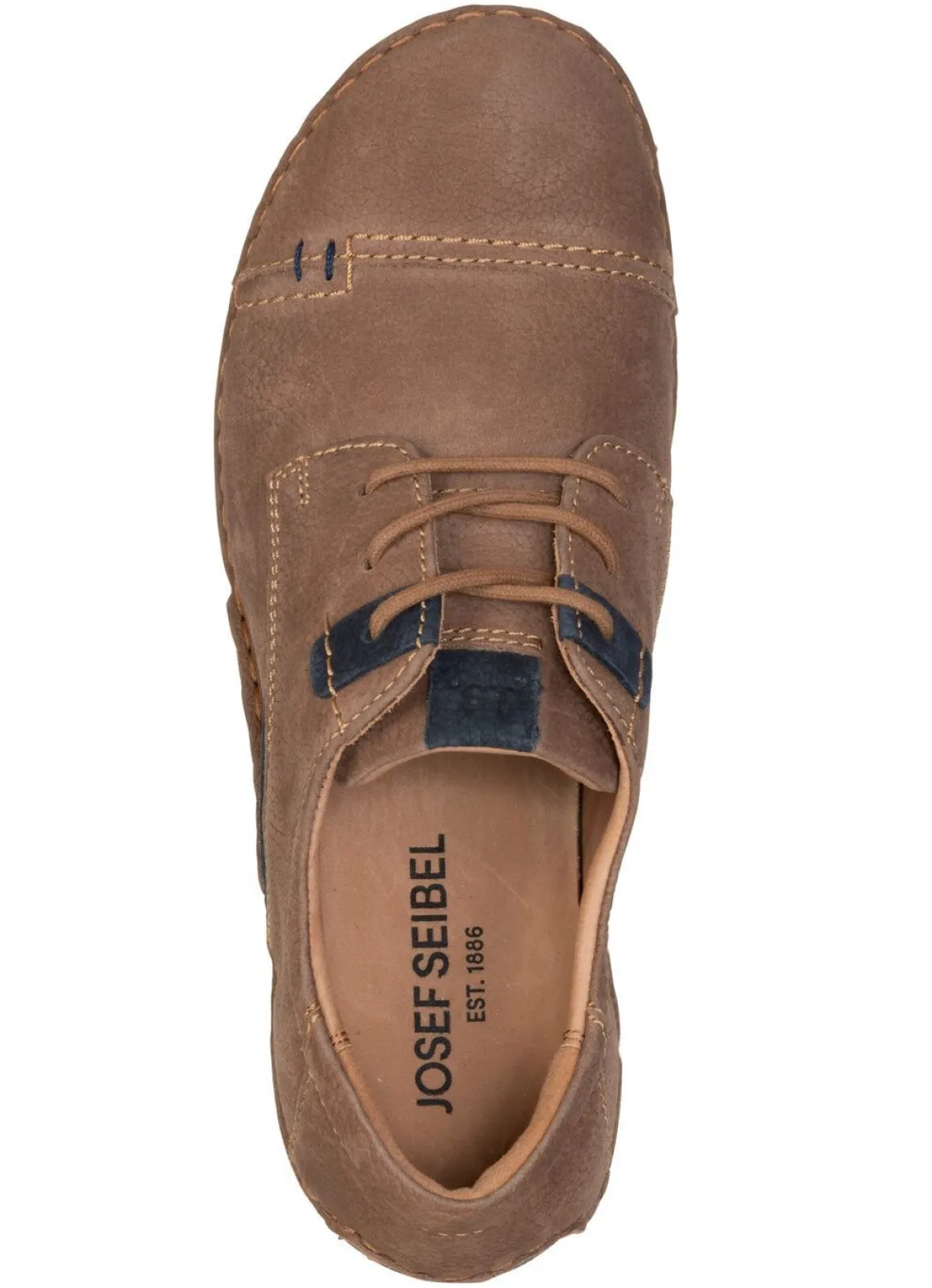Josef Seibel, klassische Damen-Schnürschuhe, Weite G, mit herausnehmbarem Fußbett