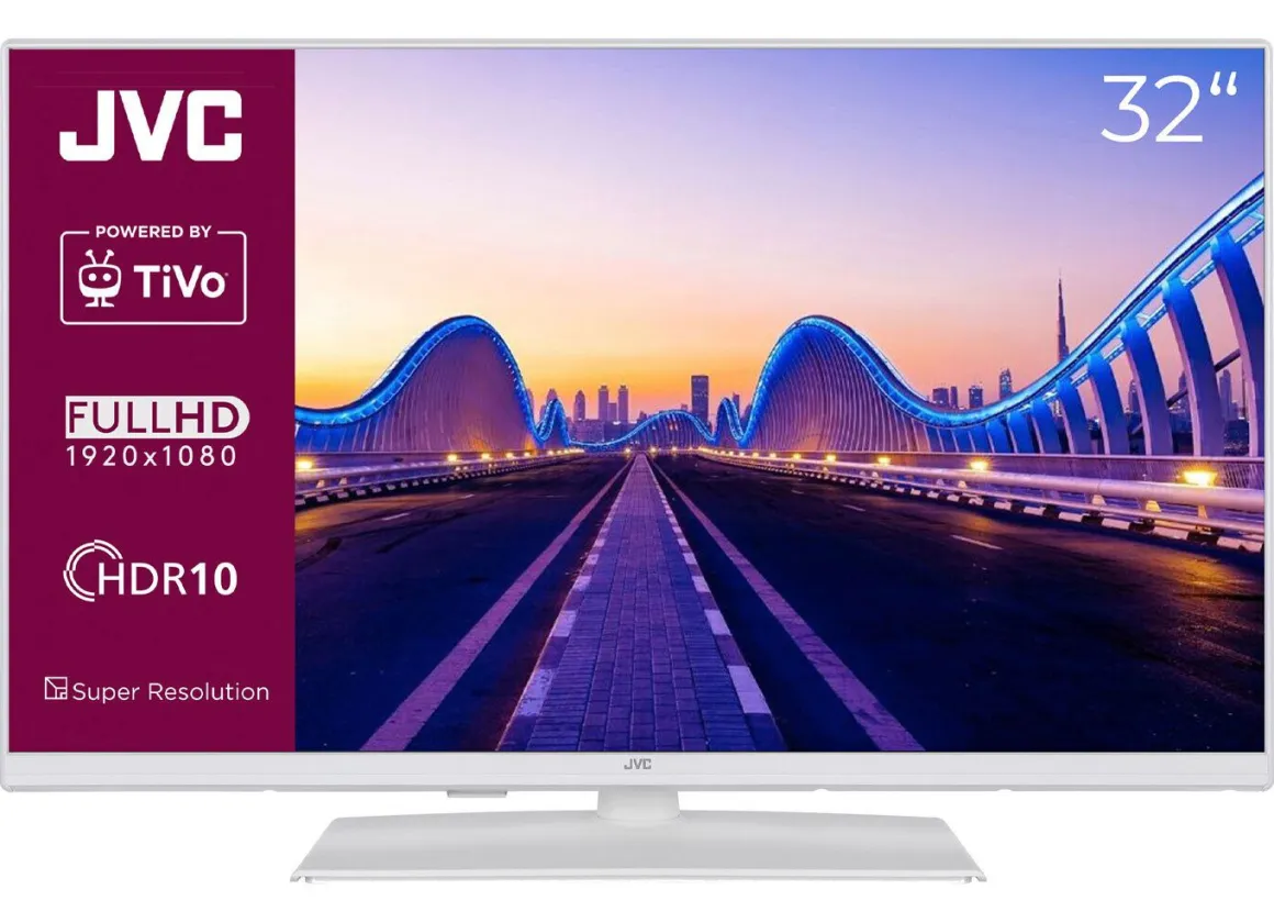 JVC LED-Fernseher mit 3-fach HD-Receiver