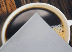 Küchenläufer Kaffeetassen, mit rutschhemmender Rückseite