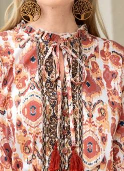 Kleid in Schlupfform
