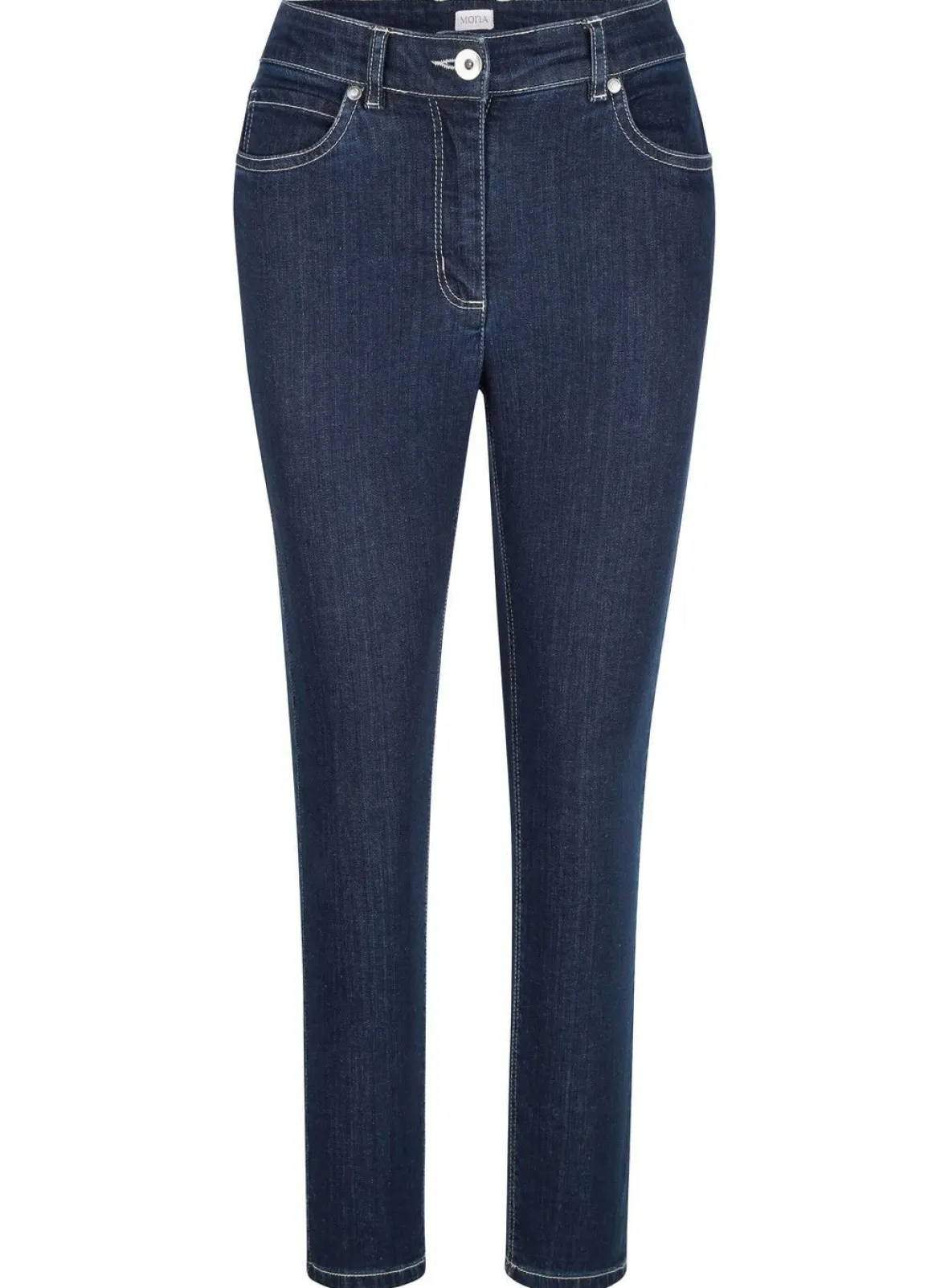 Knöchellange Jeans in 5-Pocket-Form