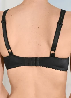 Laurina Bügel-BH mit Elastikspitze