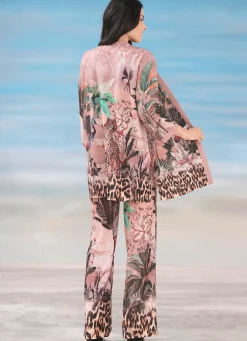 Laurina Hose mit farbbrillantem Druckdessin