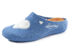 Laurina, klassische Damen-Hausschuhe, mit herausnehmbarem Fußbett