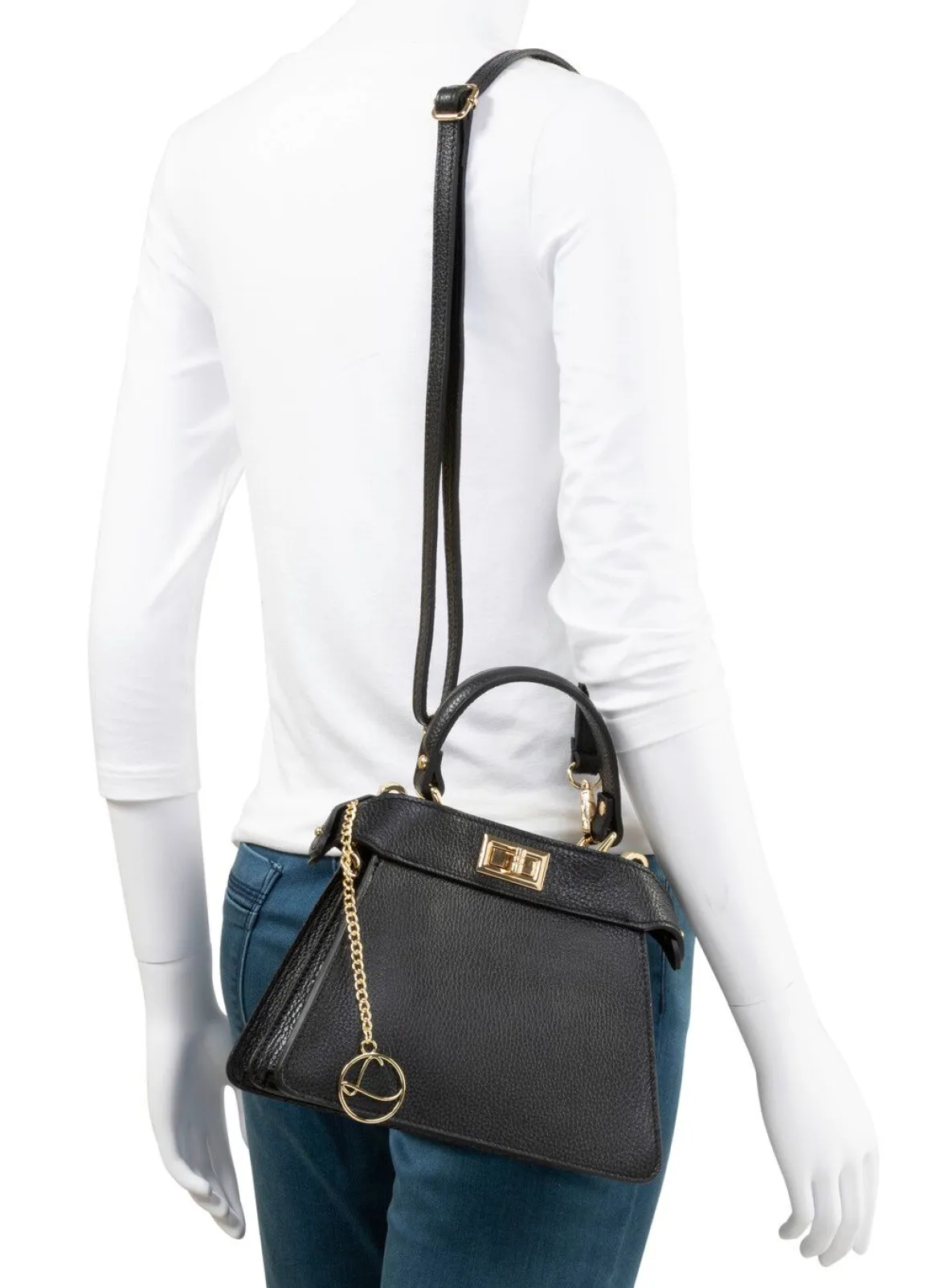 Laurina, Mini-Tasche, Damen, mit abnehmbarem, verstellbarem Umhängeriemen