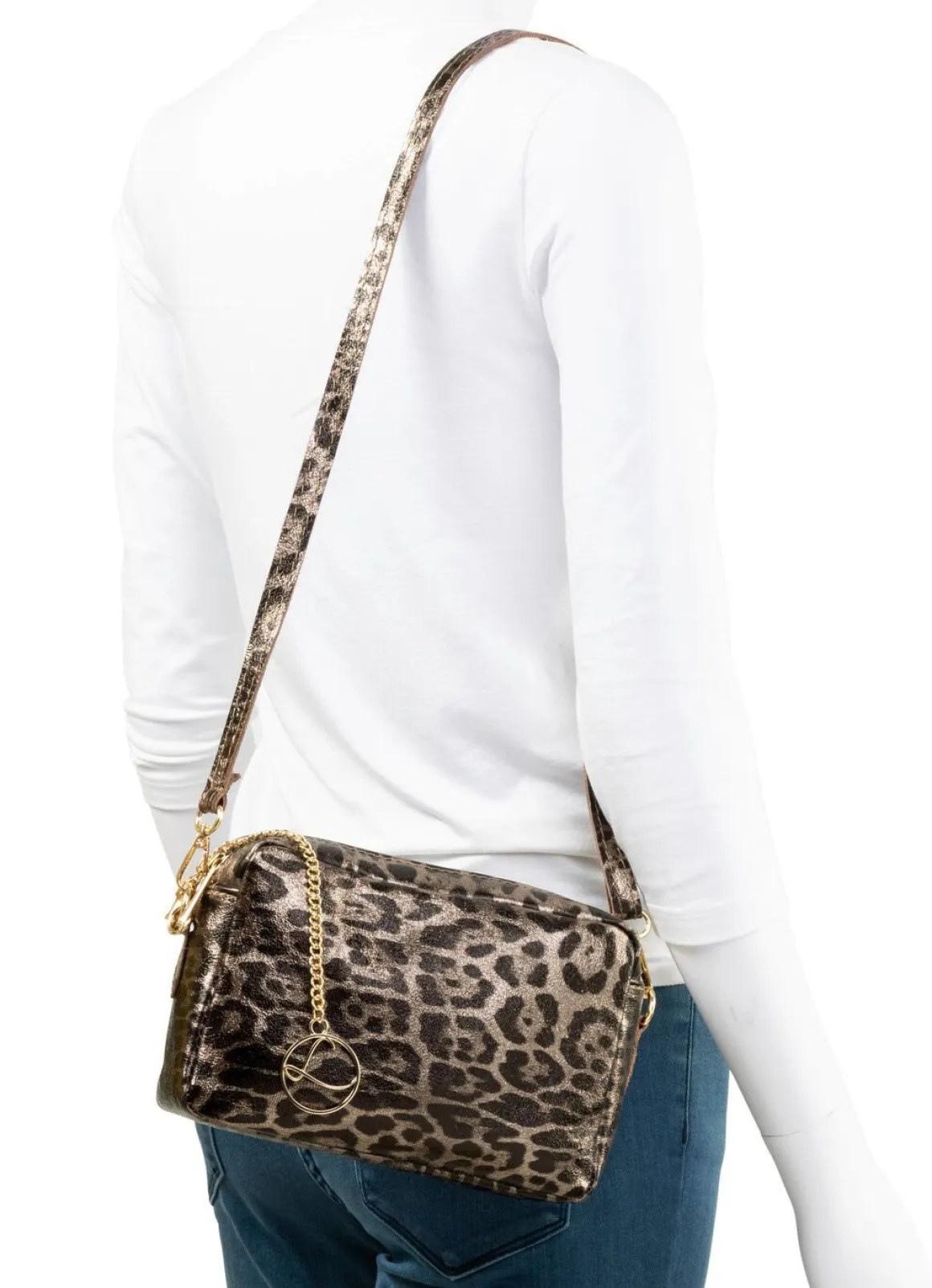 Laurina, Mini-Tasche, Damen, mit abnehmbarem, verstellbarem Umhängeriemen
