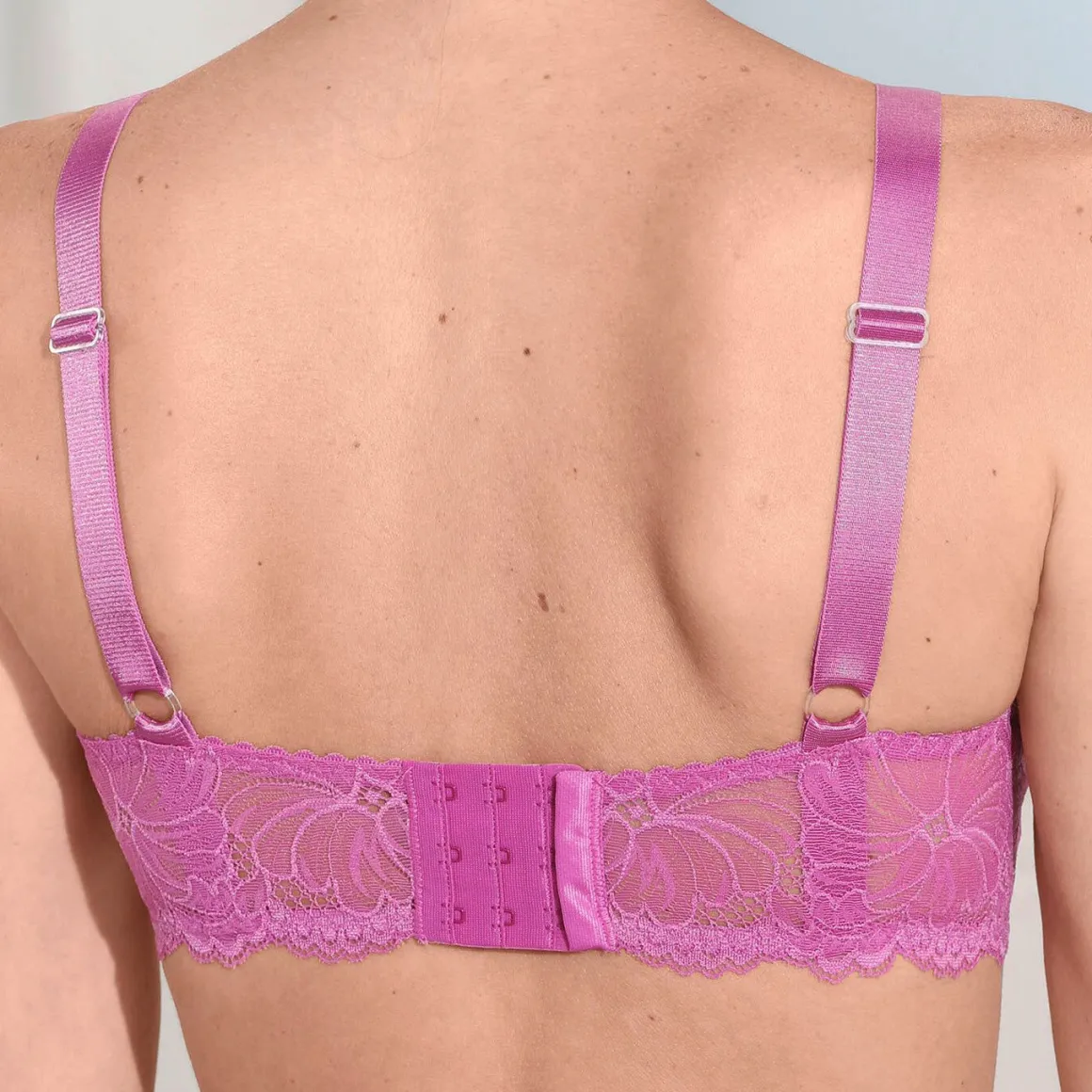 Laurina Zweierpack BH aus zarter Elastikspitze