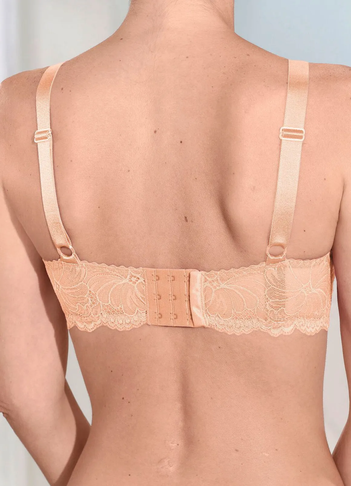 Laurina Zweierpack BH aus zarter Elastikspitze