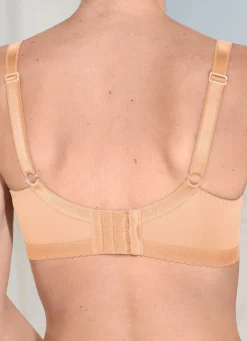 Laurina Zweierpack BH mit farbharmonischer Elastikspitze