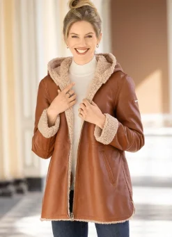 Lederjacke von „Cabrini“