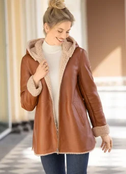 Lederjacke von „Cabrini“