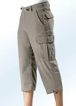 Long-Bermudas aus reiner Baumwolle in 4 Farben