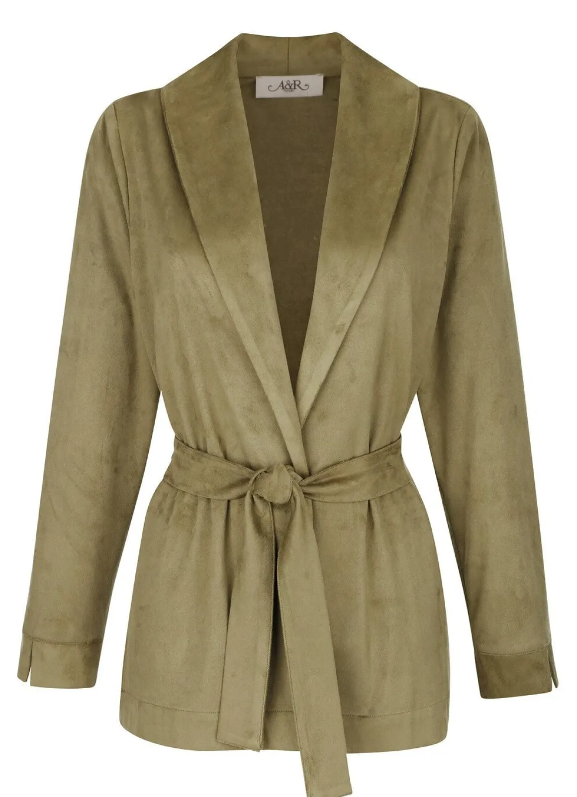 Longblazer mit Schalkragen