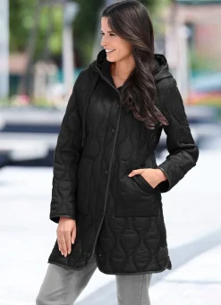 Longjacke mit ansprechendem Stepp