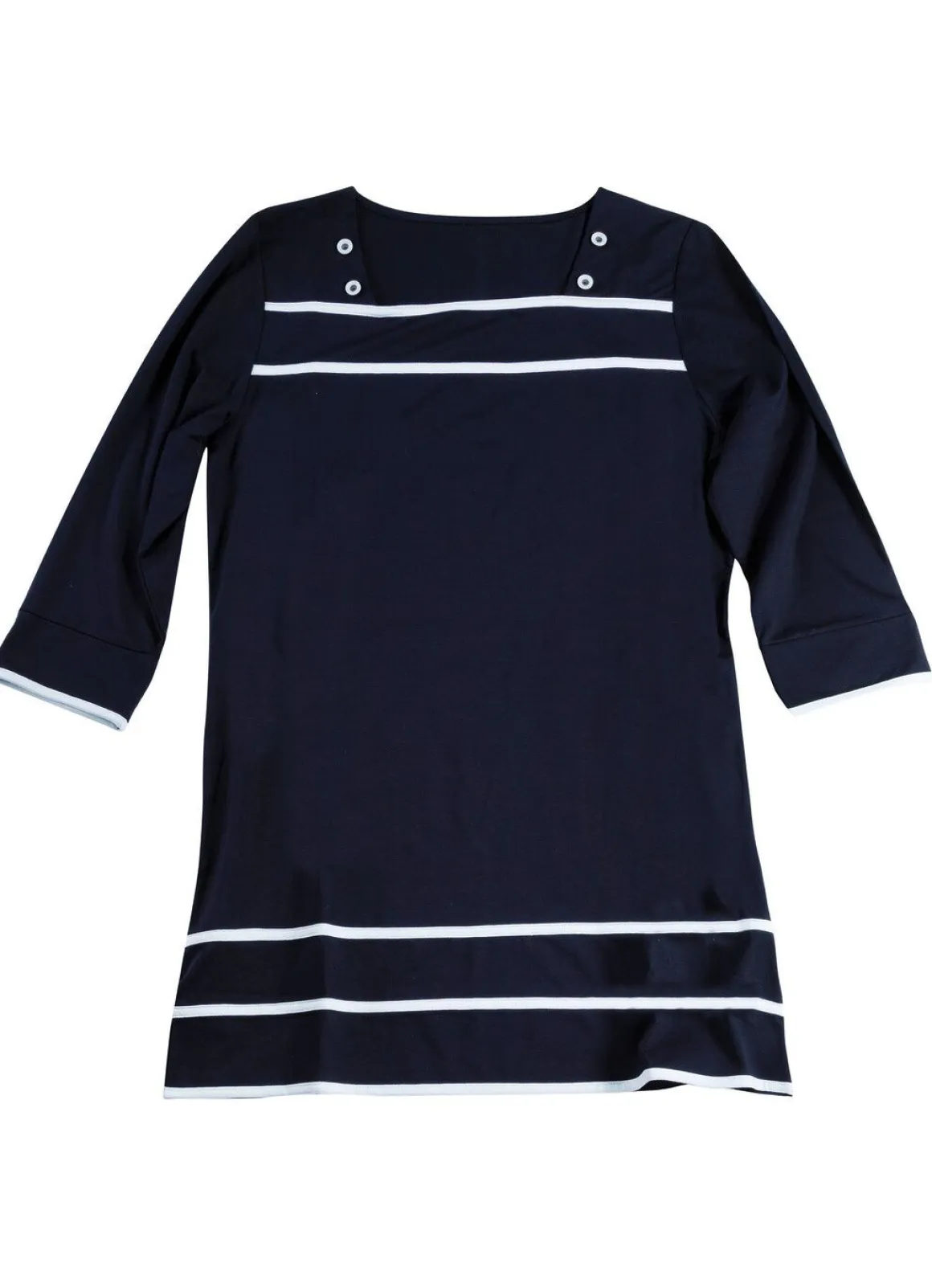 Longshirt mit Karree-Ausschnitt in 3 Farben