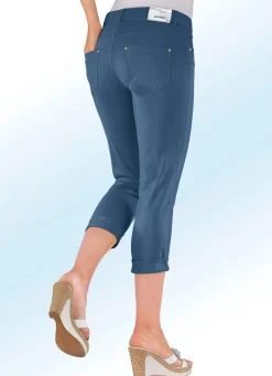 Magic-Capri-Jeans in 5-Pocket-Form