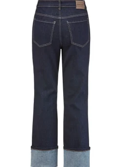 Magic-Jeans mit krempelbaren Aufschlägen
